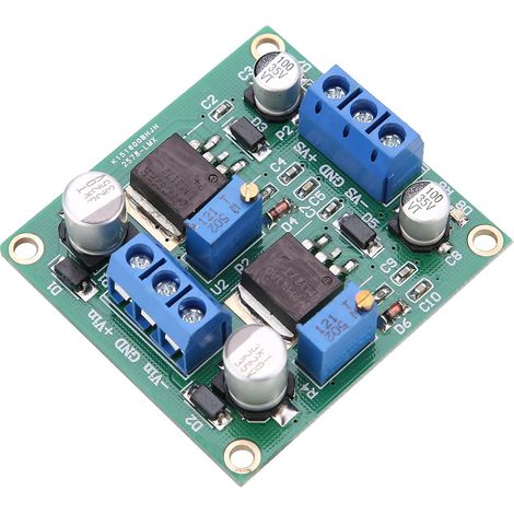 Régulateur de Tension, Faible Ondulation Haute Performance Alimentation Linéaire Stabilisée Module pour Étudiants Professionnels Projets Électroniques DIY Bricolage Laboratoire Applications