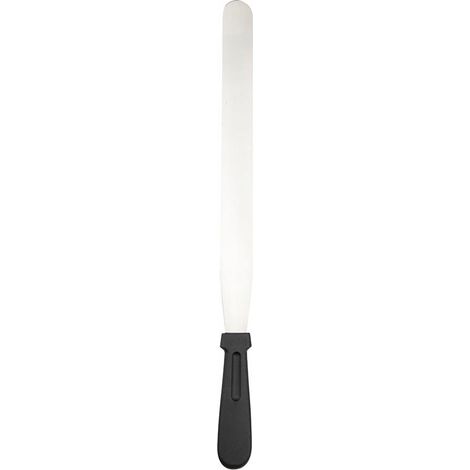 Espátula para pasteles, de acero, 30 cm