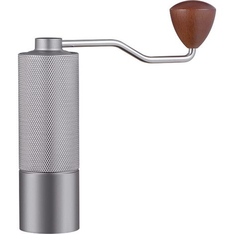 Molinillo de café manual magnético de acero inoxidable, molinillo compacto para granos tostados, ideal para acampar y viajar. (1/5)