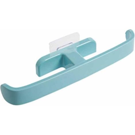 Étagère à chaussures, meuble à chaussures, meuble à pantoufles mural pour salle de bain, rangement pour la maison (bleu)
