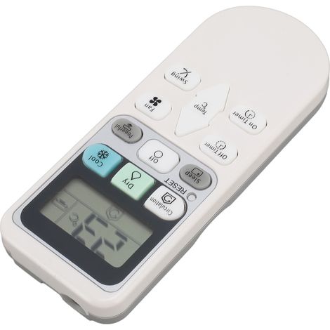 Mando a distancia de repuesto universal para aires acondicionados Hitachi RAR 3N4, RAR 2SP1, RAR 2P1, RAR 5F1 y RAR 3N4-2. (1/5)