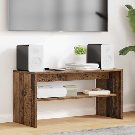 vidaXL TV Cabinet Old Wood 80 x 35 x 40 cm Engineered Wood