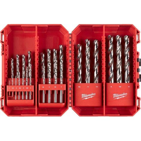 Milwaukee Set Thunderweb Punte in Acciaio 25 pezzi