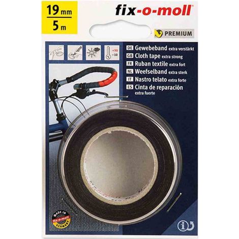 Fix-o-moll Adhésif Tissé5mx19mmnoir - Fix-o-moll
