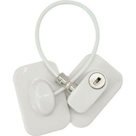 Serratura per frigorifero con chiavi, mobile frigorifero, serratura di sicurezza a prova di bambino per bambini, porta, cassetto, finestra (1/5)