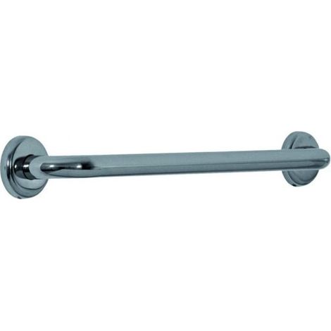 Corrimano Maniglione Lineare Lucido in Acciaio Inox 45 cm Cromato EH-18-IXX (1/2)