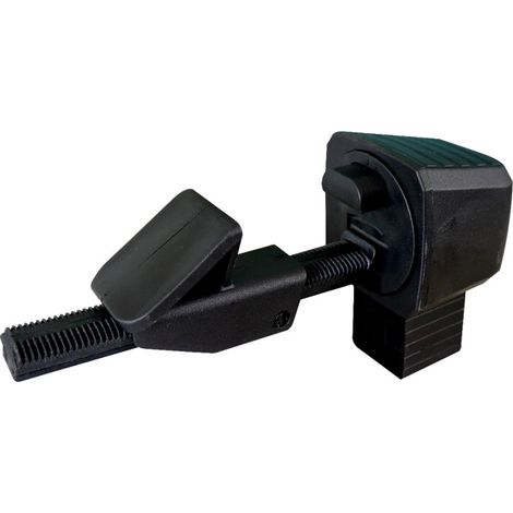 Store Menuiserie – Arrêt automatique 360° en composite résistant – Épaisseur 30 à 100 mm – Fixation à clipser – Pour portails battants en bois, PVC, aluminium (1/2)