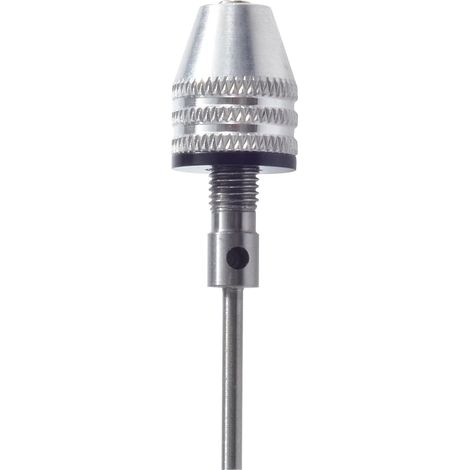 0.3-3.4 mm Adaptateur pour Mandrin de Perceuse Sans Clé, Mini Mandrin de Perceuse à 3 Mâchoires Adaptateur pour Tournevis à Changement Rapide avec Tige Ronde de 2.35 mm (1/5)