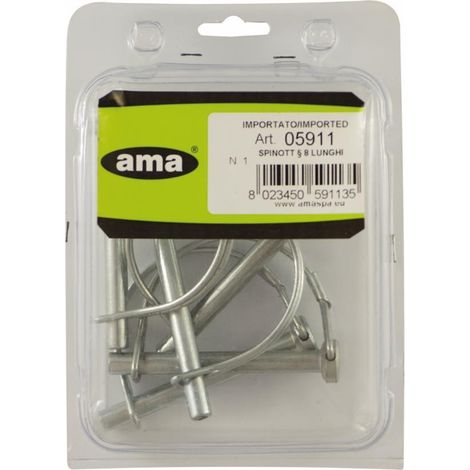 Goupille arceau ø 8 courte sous blister (5pcs) (1/5)