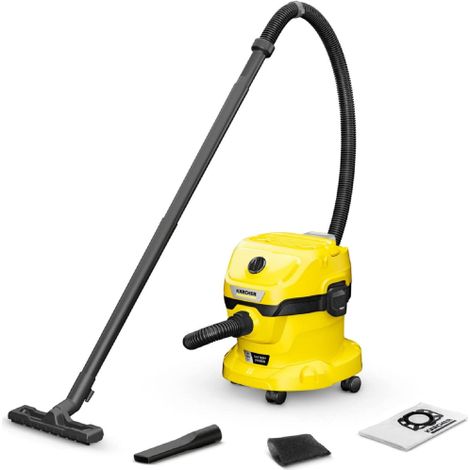 Aspirateur traineau Karcher mod. wd2 plus aspire les liquides et les solides