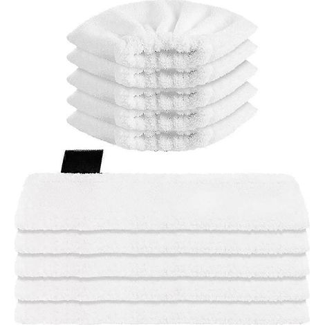 Chiffon de rechange en microfibre compatible avec les nettoyeurs vapeur Karcher Easyfix SC2, SC3, SC4 et SC5 (1/5)
