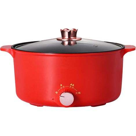 Casserole électrique 2,3 L 400-800 W, 3 vitesses, revêtement antiadhésif, cuisson rapide. (1/5)