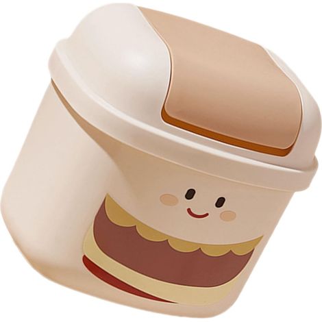 Hamburger Mülleimer aus Kunststoff Kleiner Abfalleimer für