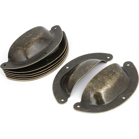 Schublade Eisen Antique Style Shell Cup Griffe Bronze Ton 100mm Länge 10tlg (2936cf2f1b2d2cc1f960979 (1/4)