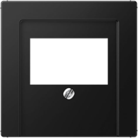 Plaque de finition Jung a569bfpltswm sans vis graphite noir