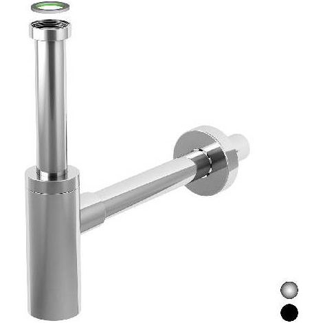 SIFONE D'ARREDO PER LAVABO INOX MATER Misura: 1"1/4 x 32 Finitura cromata
