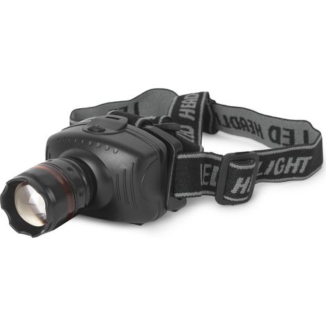 Entac EHL-ZOOM-1W-PL linterna Negro Linterna con cinta para cabeza LED (1/5)
