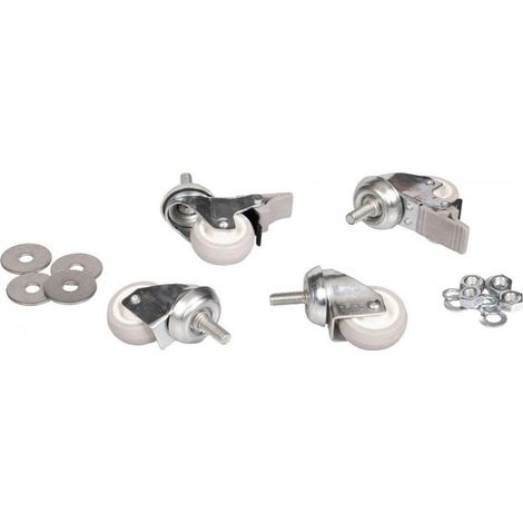 Equip EZW-1 ruedas plateadas 60x30 mm funcional