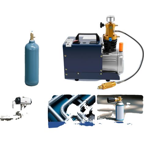 Compresseur d'air PCP, 4500PSI, 1800 W, 30Mpa, 2800 tr/min, Prise EU (1/5)