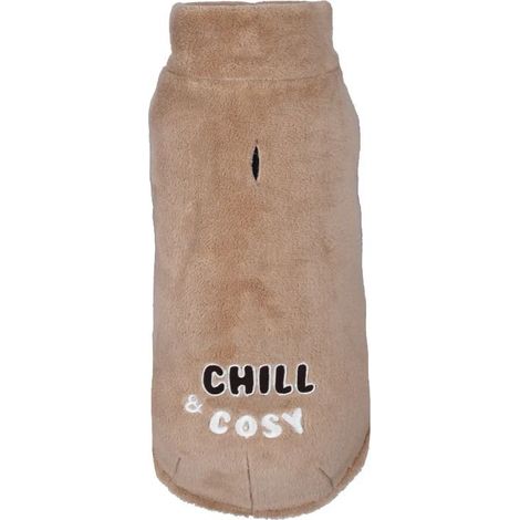 Maglioncino Chill Talpa 48 L: Maglioncino Chill Talpa in tessuto ultra morbido e ricamo decorativo
