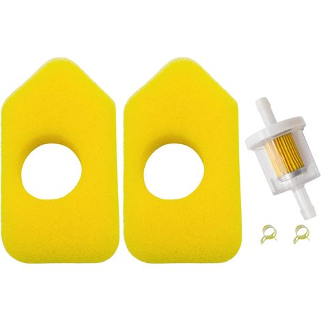 Kit de filtre à air + filtre à carburant pour tondeuse à gazon 5088 4216 Compatible avec 490-200-001 (1/5)