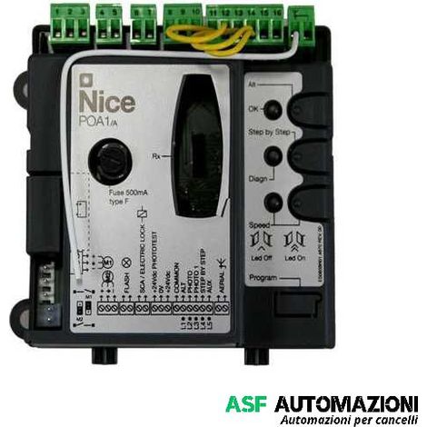 NICE POA1/A POA1 Centrale di ricambio scheda elettronica per motori POP 7024