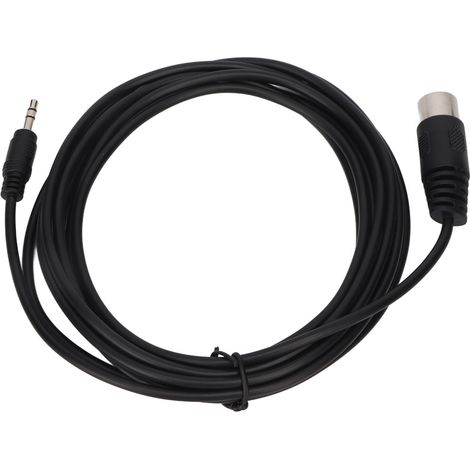 Câble DIN 5 Pins Mâle vers Jack 3.5mm Mâle, Haute Qualité Audio, 3 mètres pour Hi-Fi et Systèmes Sonores (1/5)