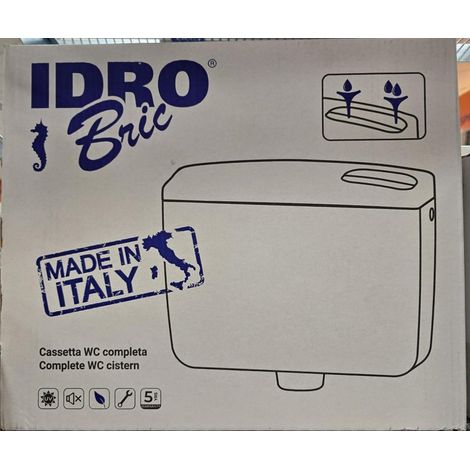 Casete de wc hydro-bric backpack de 2 botones - m0555 2