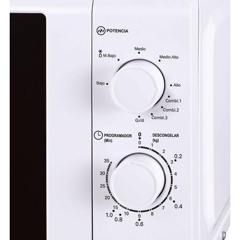 Microondas nevir nvr - 6201mg 20l 700w con grill