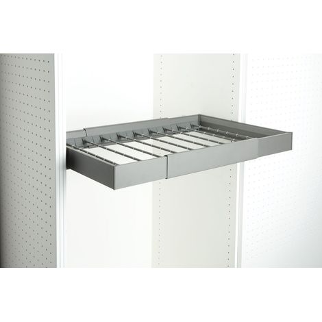 Servetto Auszugsrahmen Führungsschienen-Adapter - Schrankzubehör Papillon, Aluminium anthrazit (1/5)