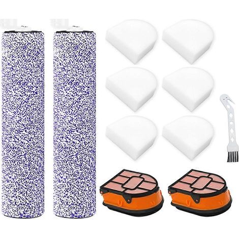 Brosse Roller and Filtre de remplacement pour HydroVac AW201 WD201 WD100 WD101 WD200 Cordless Wet Dry Vac (1/5)