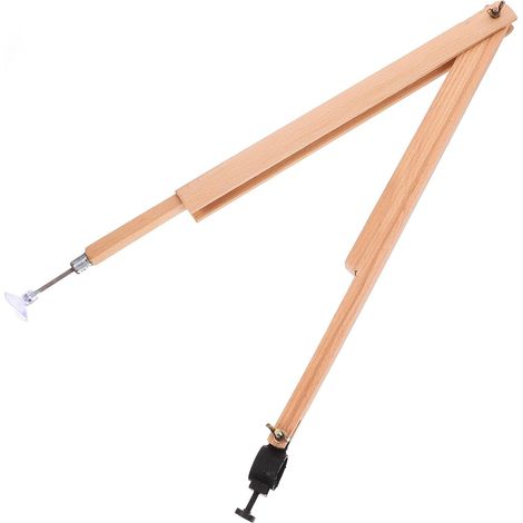 Compas en Bois Beige avec Porte-Stylo Sécurisé, Outil pour Dessiner des et Traçage Linéaire, pour Enseignants en Cours de Dessin et Démonstrations en Classe (1/5)