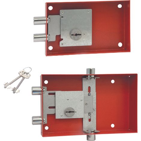 1PZ SERRATURA CHIAVE DOPPIA MAPPA CASSAFORTE x mod.800A,801A,801PA 2