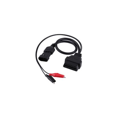 Adattatore da OBD a 3 pin, OBD2 Fiat a 3 pin, adattatore per spina OBD, cavo diagnostico, connettore adattatore da OBD2 a 3 pin a 16 pin, cavo diagnostico di ricambio per cavo