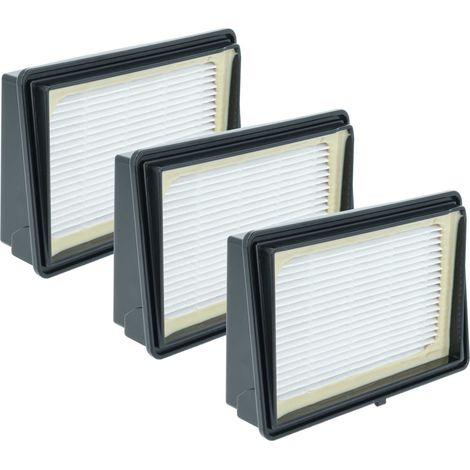 vhbw 3x Staubsaugerfilter kompatibel mit Samsung SC8551, SC8571, SC 8580, SC8581, SC8552, SC8585, SC8583 Staubsauger - HEPA-Filter Schwarz Weiß (1/4)
