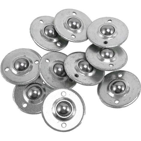 Ensemble de 10 roulements à billes en acier de 16 billes de 5/8 pouce, à bride, pour convoyeurs. (1/5)