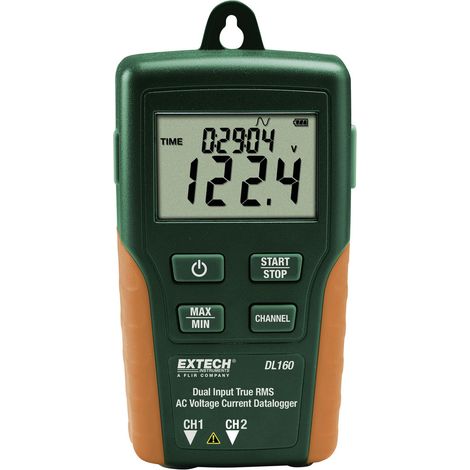 Multi-Datenlogger Extech DL160 Messgröße Strom, Spannung     10 bis 600 V/AC 10 bis 200 A