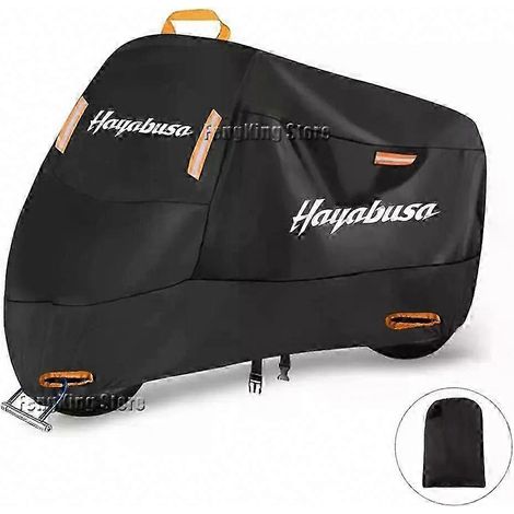 Wasserdichte, UV-beständige und staubdichte Motorradabdeckung für Suzuki Hayabusa, die einen vollständigen Schutz im Freien bietet und wasserdicht und wetterfest ist. (1/5)