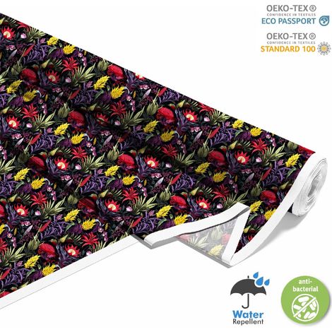 Outdoor dekostoffe oxford - Motiv Blumen I DX5332 (1/5)
