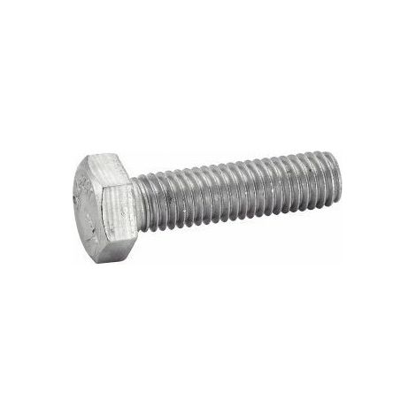 Vis à métaux tête hexagonale, entièrement filetée, inox A480 - Longueur: 120 - Qualite Inox: A480 - Diamètre: 6