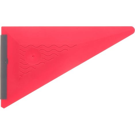 Grattoir Triangulaire Souple pour Film de Covering Automobile, Raclette en ABS pour Pose Vinyle, Outil pour Vitres Teintées de Voiture, Équipement de Lissage (1/5)