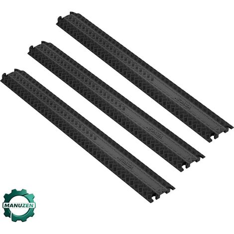 Manuzen Rampe de Protection TPR Robuste 2000 LB Par Essieu IntérieurExtérieur