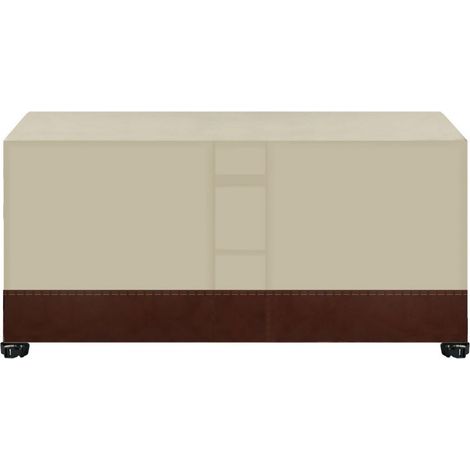 Outdoor Patio Dining Table Cover, Beige/Tan, 200x 160 cm (1/4)