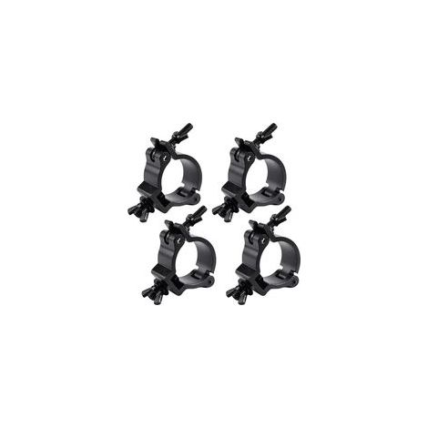 Truss Clamp,4 Pack 48 52 mm Truss Bracket,Crochets De Fixation Clamp,Pince De Lumière De Scène Pour Eclairages Et projecteurs De Scène Mobiles (1/5)