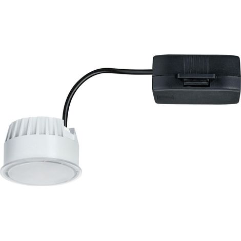 Nova spots encastrés LED Module Coin rond 50mm 6W 530lm 230V 4000K Satin rond Spot pour plafond plastique (1/5)