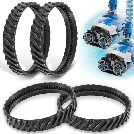 R0526100 Satz mit 4 hochbelastbaren Gummireifen für Zodiac Baracuda MX6/MX8 Elite-Serie (1/5)