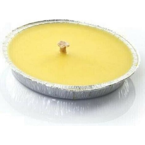 TrAdE Shop Traesio - Set 12 Pezzi Fiaccola In Allumino Citronella Ciotola Candela Anti Zanzare 14 Cm - (1/2)