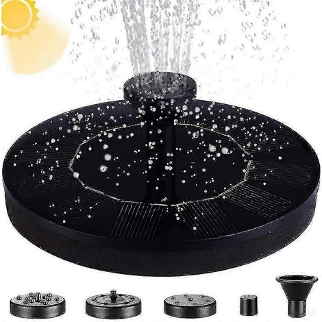 Pompe à eau pour fontaine de jardin, bassin, fontaine flottante, pompe à eau solaire 25-26 (1/3)