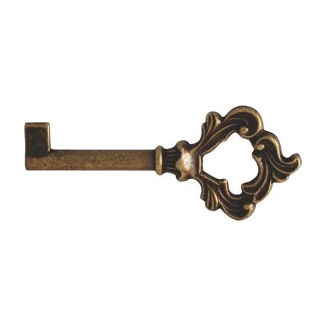 CHIAVE MOBILI H/1001 - ZAMA BRONZO SFUMATO MM 70- 10 pezzi