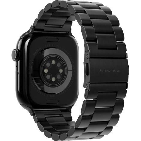[NEUWERTIG] B-Ware Vonmählen Armband Band Edelstahl Apple Watch 40 41 42 Mm Ersatzarmband Schwarz